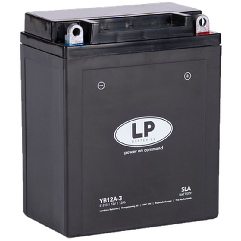 LANDPORT akumulátor YB12A-3 (MS LB12A-3) (YB12AL-A/A2) 12V 12AH (135X80X160mm) (165A) SLA bezúdržbový - (4) (LANDPORT akumulátor YB12A-3 (MS LB12A-3))